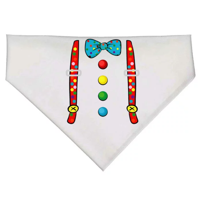 Clown Costume Halloween Funny Circus Clown DIY Costume USA-Made Doggie Bandana