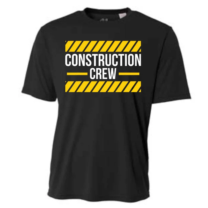 Construction Crew Highway Worker Cooling Performance Crew T-Shirt