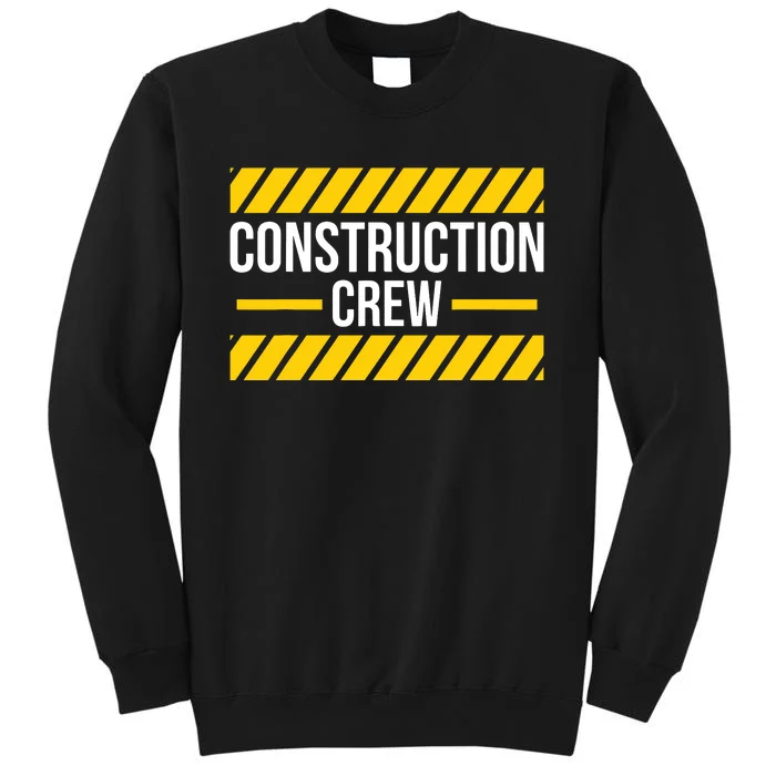 Construction Crew Highway Worker Tall Sweatshirt