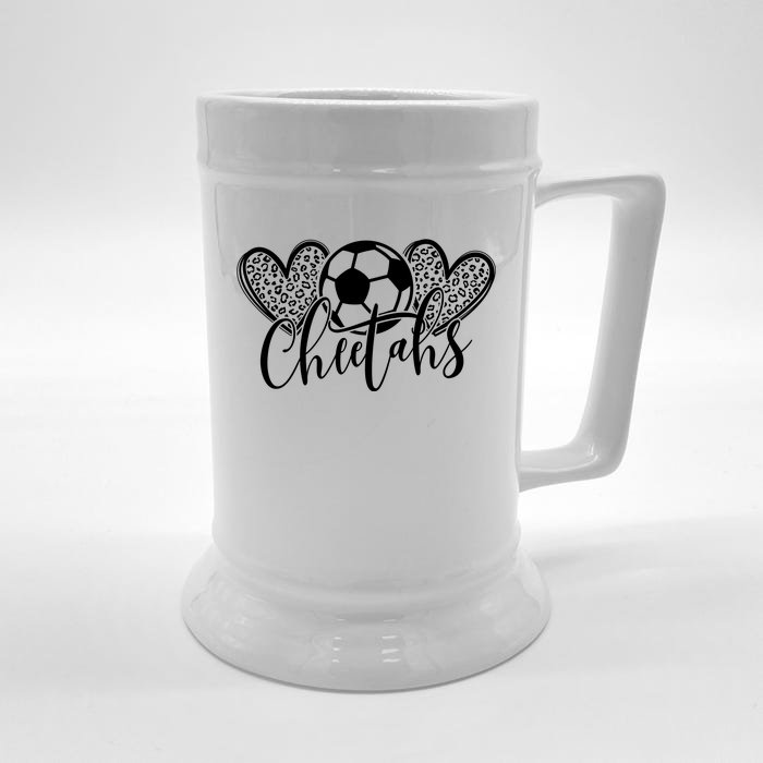 Cheetahs Front & Back Beer Stein