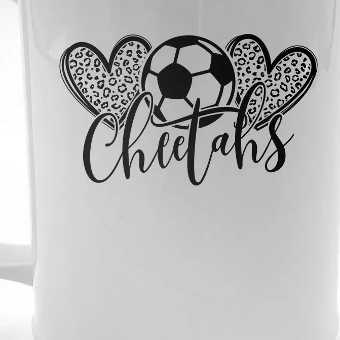 Cheetahs Front & Back Beer Stein