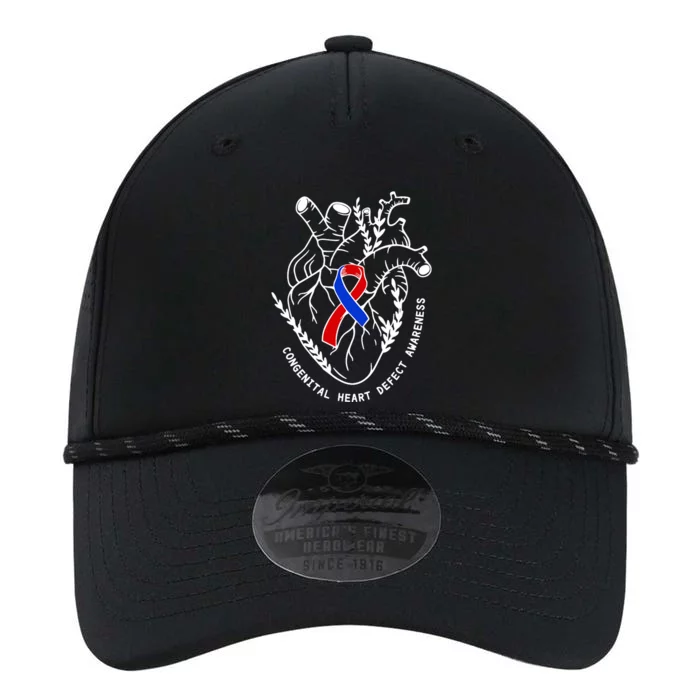 Chd Congenital Heart Defect Disease Awareness Ribbon Warrior Performance The Dyno Cap