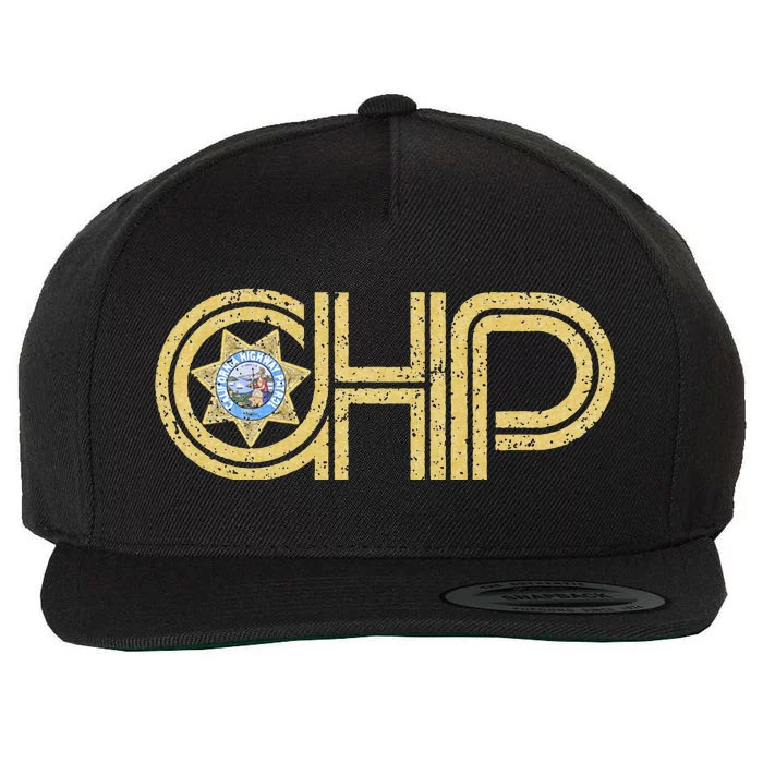 CHP California Highway Patrol State Police Law Enforcement Wool Snapback Cap