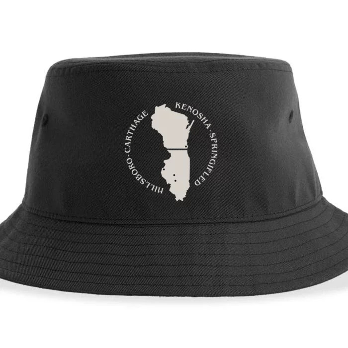 Carthage College Historic Campus Design Wisconsin & Illinois Sustainable Bucket Hat