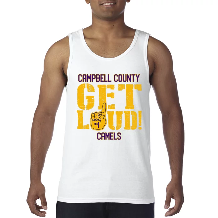 Campbell County High School Get Loud Camels Tank Top