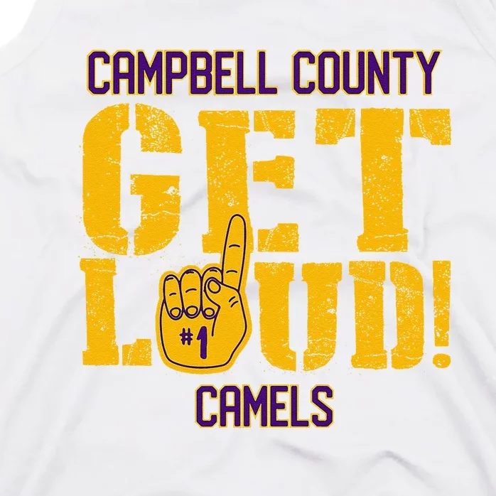 Campbell County High School Get Loud Camels Tank Top