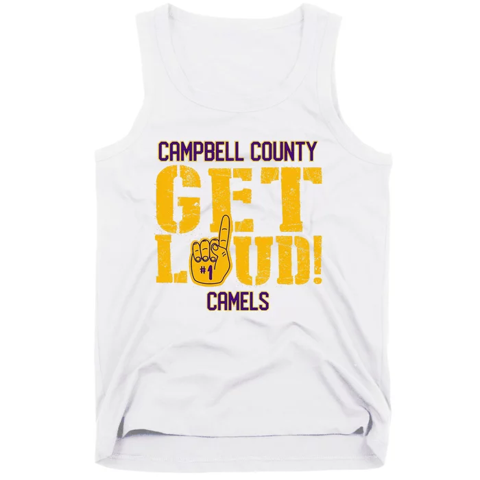 Campbell County High School Get Loud Camels Tank Top