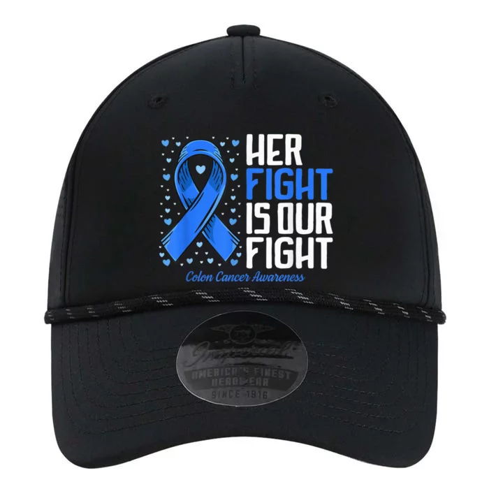 Colon Cancer Her Fight is our Fight Colon Cancer Awareness Performance The Dyno Cap