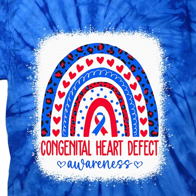 Chd Congenital Heart Defect Awareness Month Tie-Dye T-Shirt