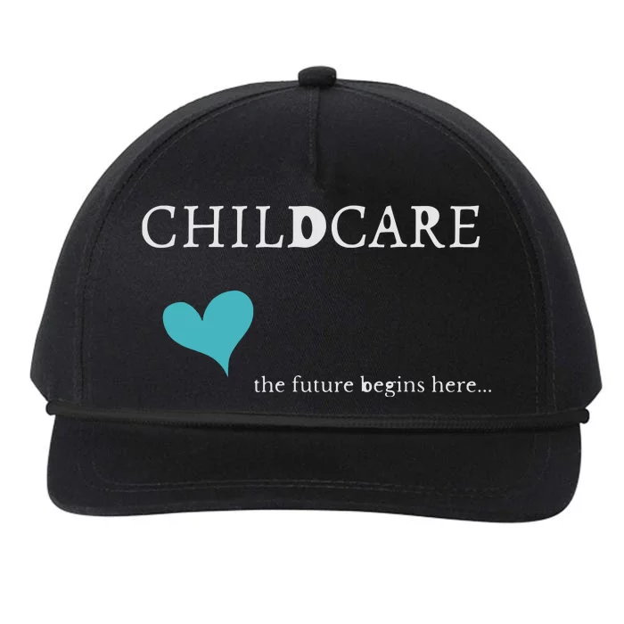 Childcare Snapback Five-Panel Rope Hat