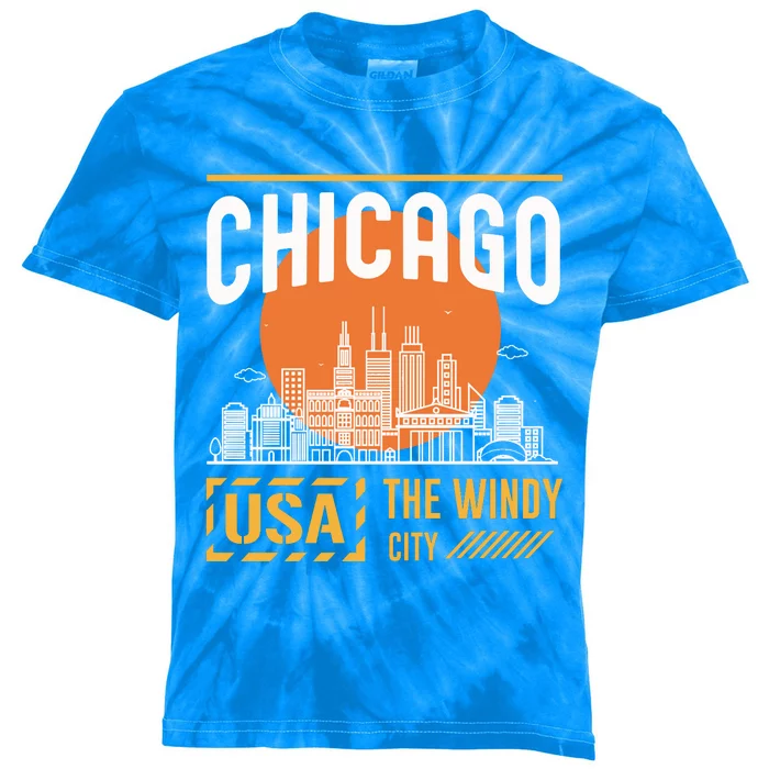 Chicago Kids Tie-Dye T-Shirt