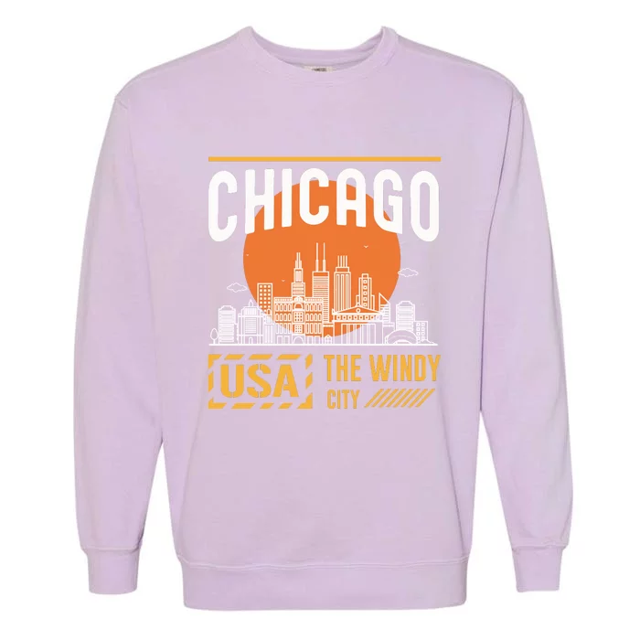 Chicago Garment-Dyed Sweatshirt