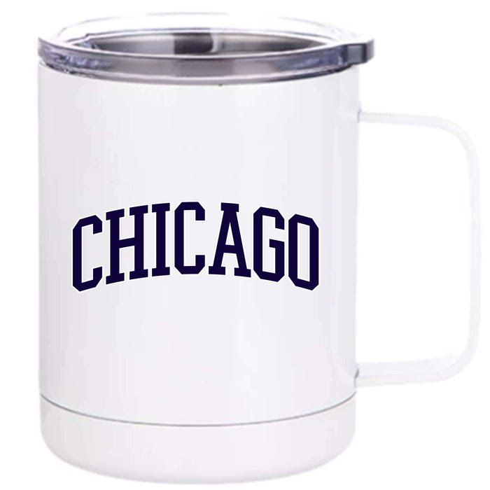 CHICAGO Front & Back 12oz Stainless Steel Tumbler Cup