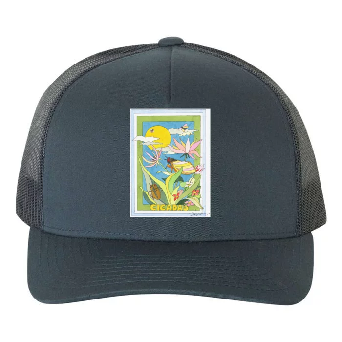 Cicadas Yupoong Adult 5-Panel Trucker Hat