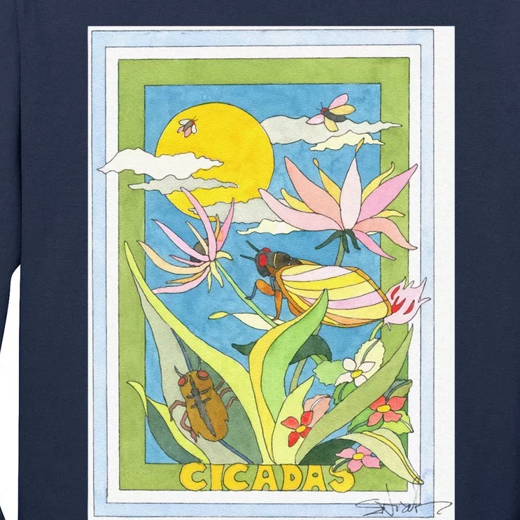 Cicadas Tall Long Sleeve T-Shirt