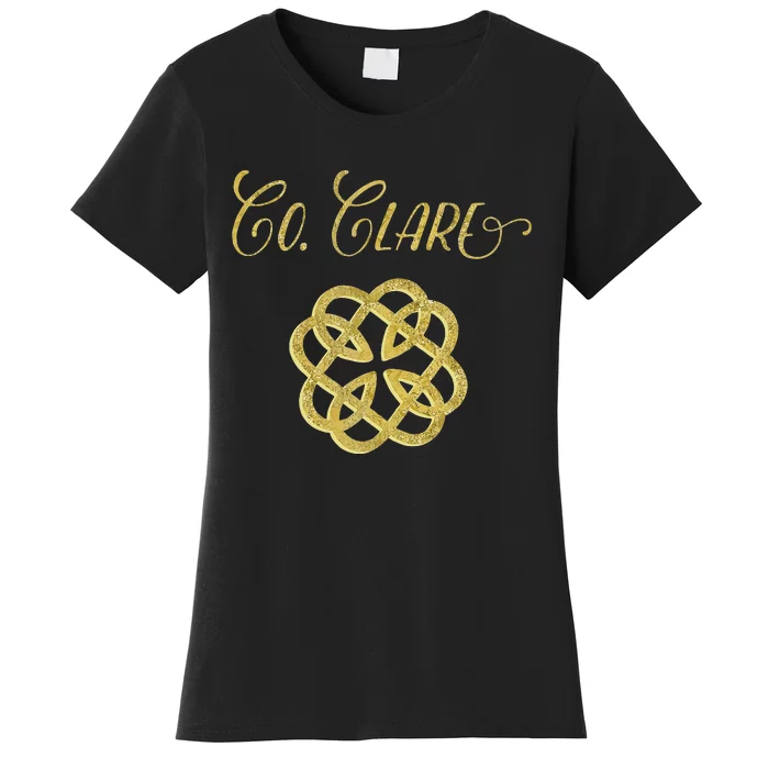 County Clare Ireland Heritage Saint Patrick's Day Women's T-Shirt