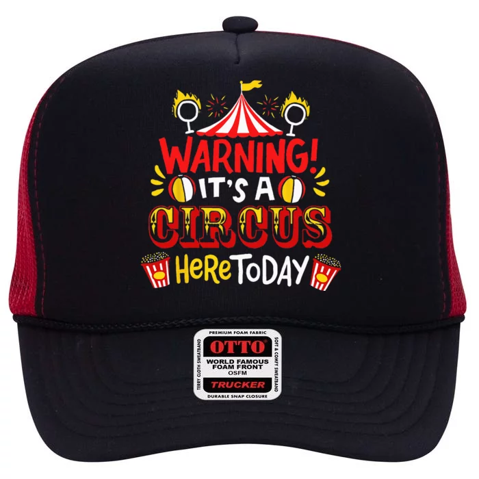 Circus High Crown Mesh Trucker Hat