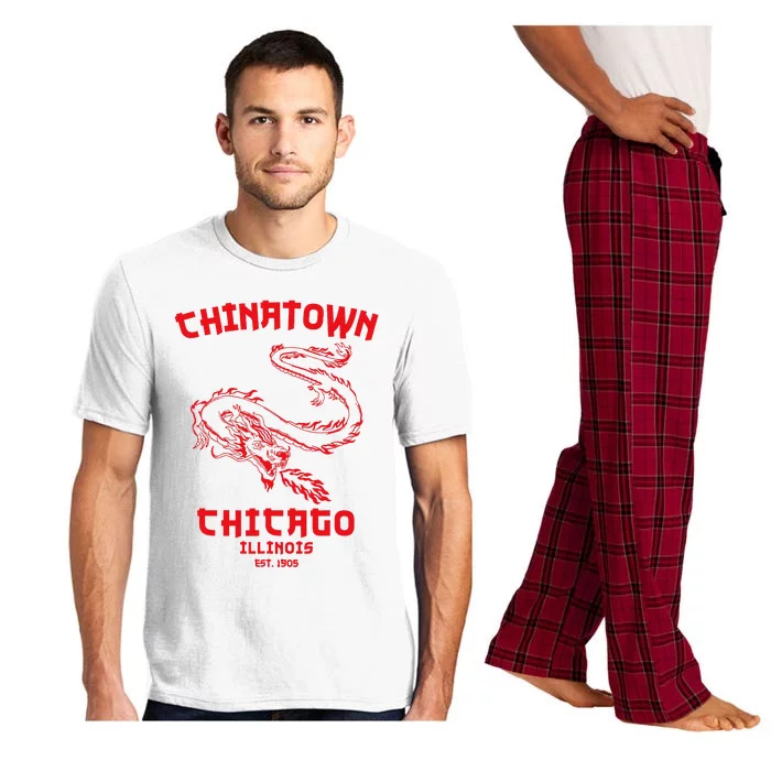 Chicago Chinatown Illinois Chinese American Loop South Side Pajama Set