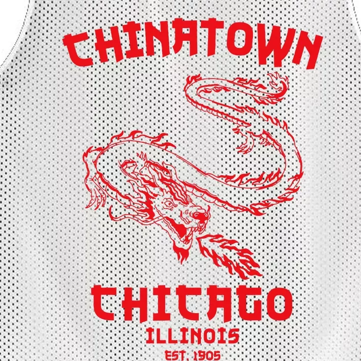 Chicago Chinatown Illinois Chinese American Loop South Side Mesh Reversible Basketball Jersey Tank