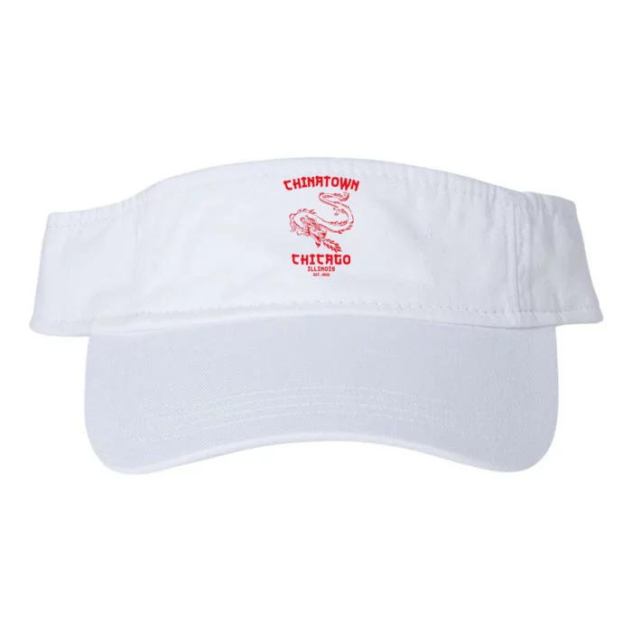 Chicago Chinatown Illinois Chinese American Loop South Side Valucap Bio-Washed Visor