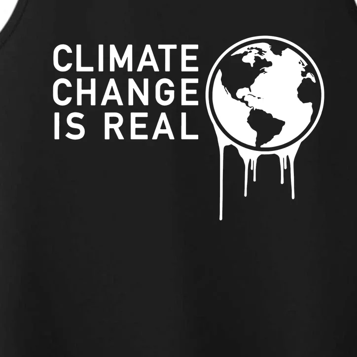 Climate Change Is Real Performance Tank