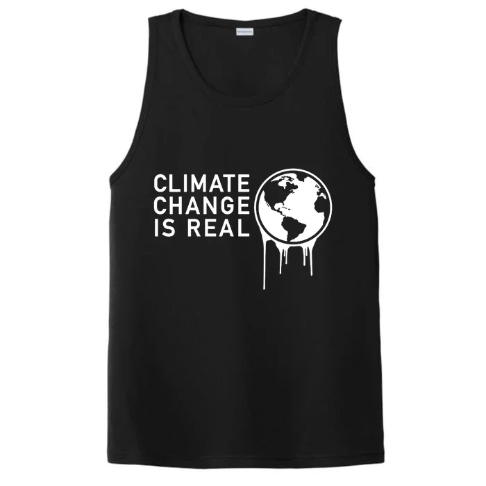 Climate Change Is Real Performance Tank