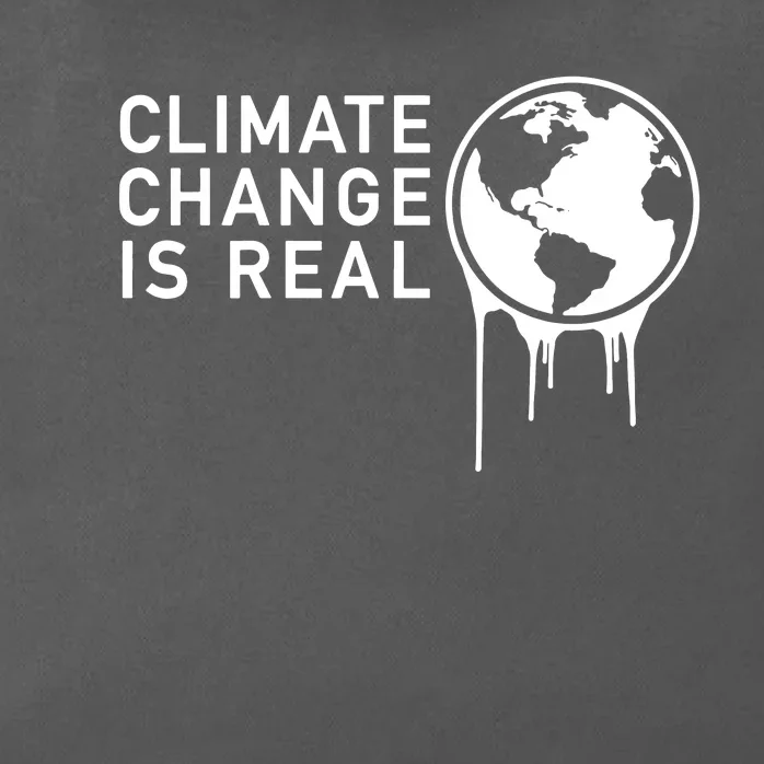 Climate Change Is Real Zip Tote Bag