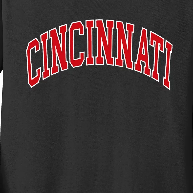 Cincinnati Kids Long Sleeve Shirt