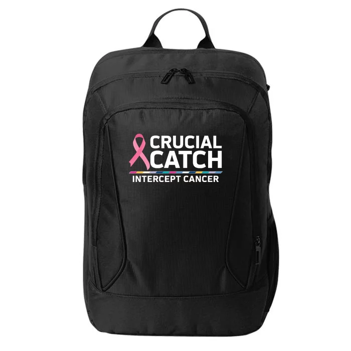 Crucial Catch Intercept Cancer Awareness City Backpack