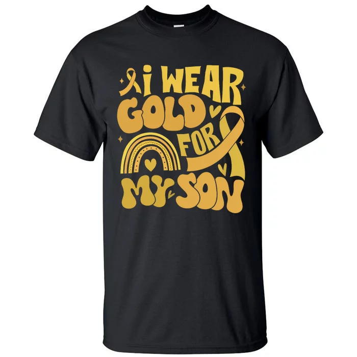 Childhood Cancer I Wear Gold For My Son Tall T-Shirt