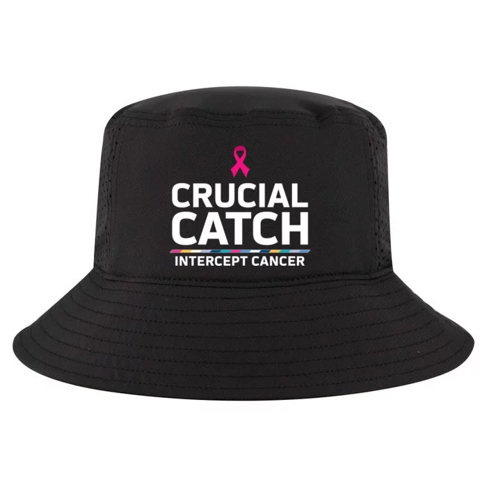 Crucial Catch Intercept Cancer Support Cool Comfort Performance Bucket Hat