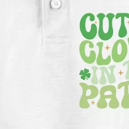 Cutest Clover In The Patch Cute Shamrock St PatrickS Day Gift Dry Zone Grid Performance Polo