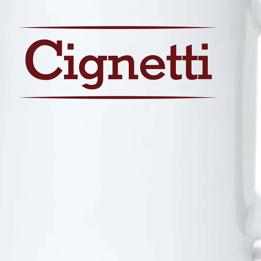 Cignetti Black Color Changing Mug