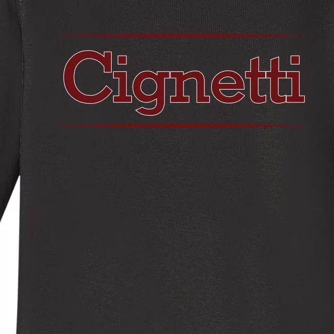 Cignetti Baby Long Sleeve Bodysuit