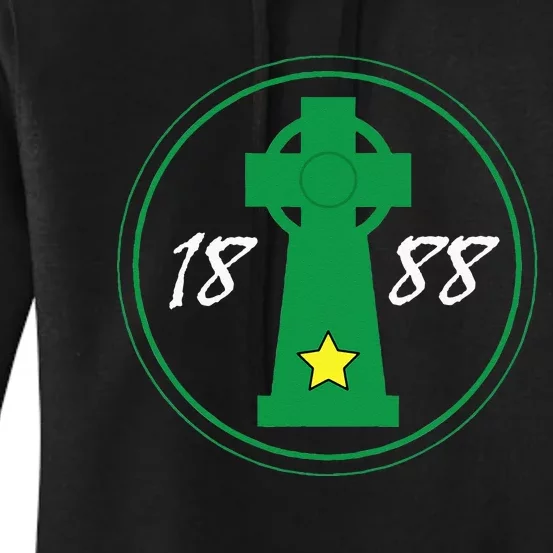 Celtic Cross Irish 1888 Coybig Women's Pullover Hoodie