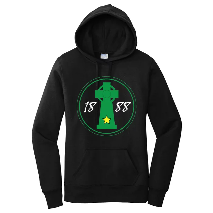 Celtic Cross Irish 1888 Coybig Women's Pullover Hoodie