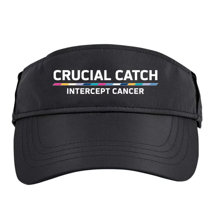 Crucial Catch Intercept Cancer Breast Breast Cancer Awareness Adult Drive Performance Visor