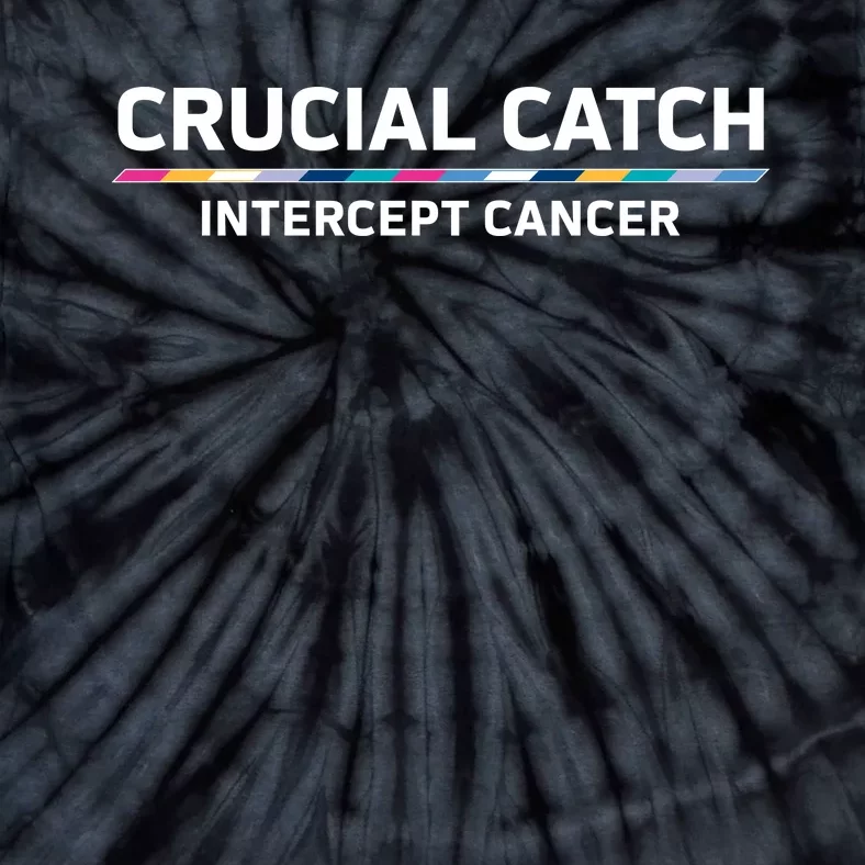 Crucial Catch Intercept Cancer Breast Breast Cancer Awareness Tie-Dye T-Shirt