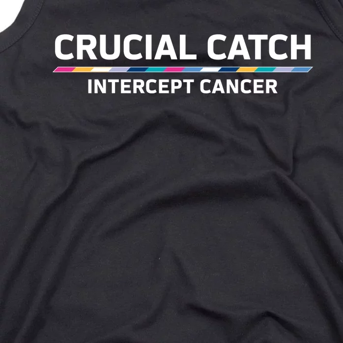 Crucial Catch Intercept Cancer Breast Breast Cancer Awareness Tank Top