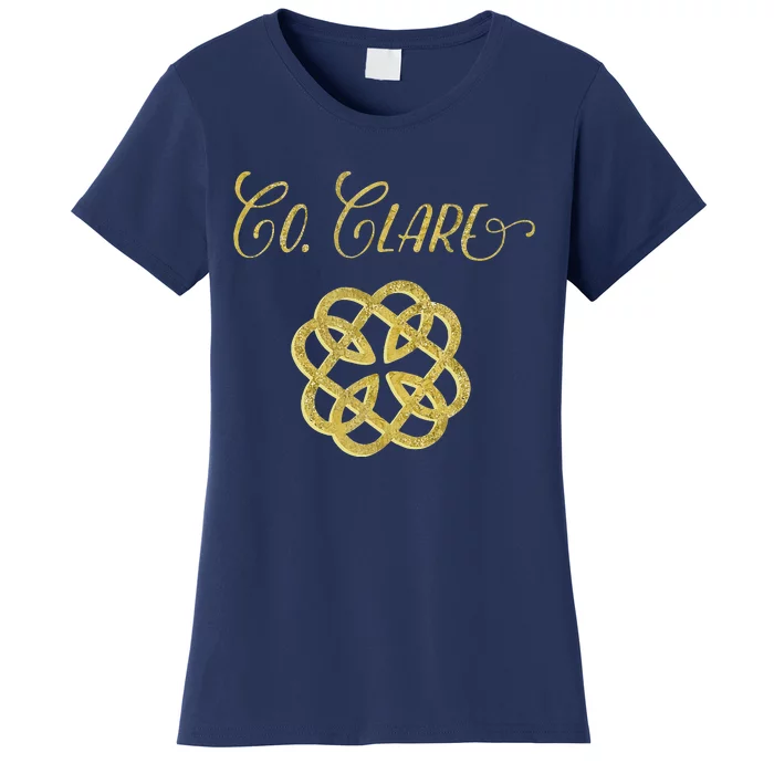 County Clare Ireland Heritage Saint Patrick's Day Women's T-Shirt