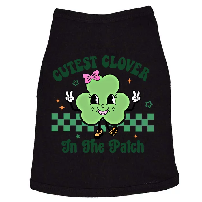 Cutest Clover In The Patch St Patricks Day Great Gift Doggie Tank