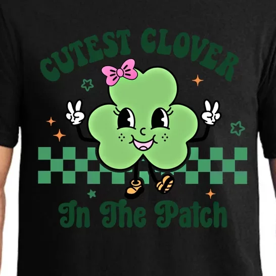 Cutest Clover In The Patch St Patricks Day Great Gift Pajama Set