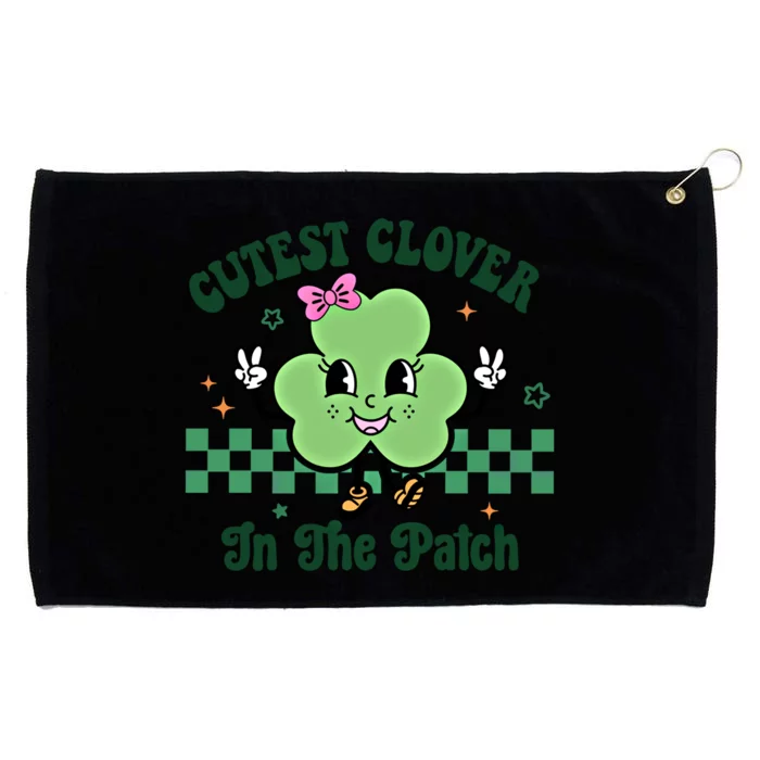 Cutest Clover In The Patch St Patricks Day Great Gift Grommeted Golf Towel