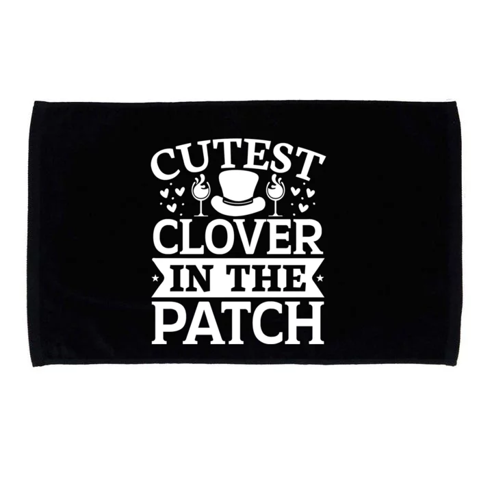 Cutest Clover In The Patch Gift Microfiber Hand Towel