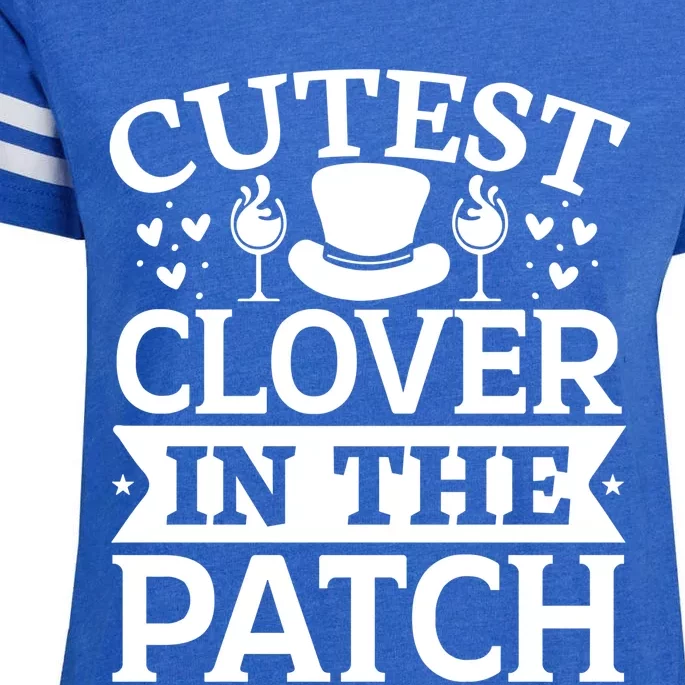 Cutest Clover In The Patch Gift Enza Ladies Jersey Football T-Shirt