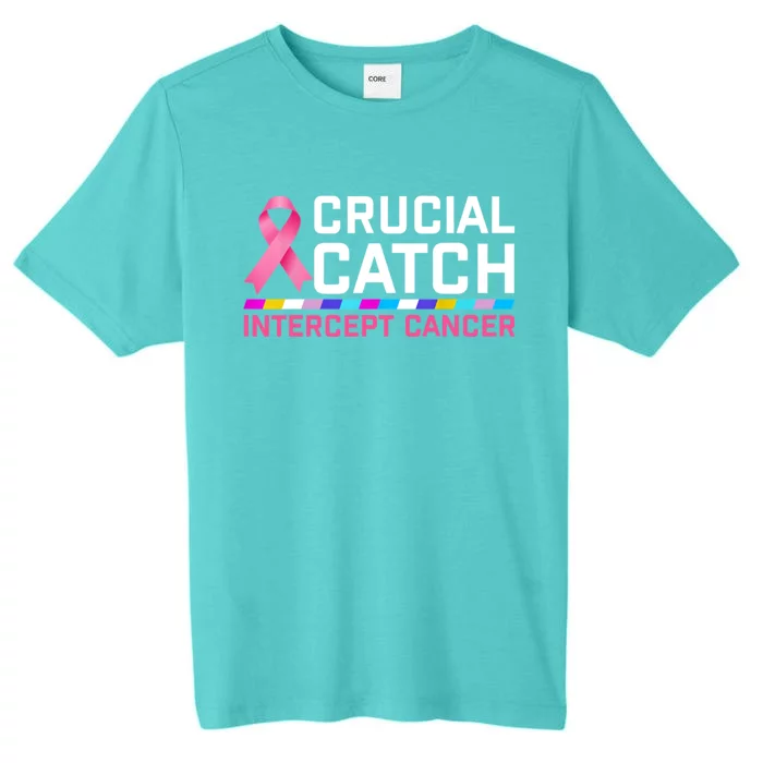 Crucial Catch Intercept Cancer Pullover ChromaSoft Performance T-Shirt