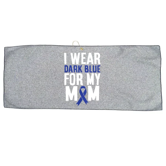 Colon Cancer I Wear For Mom Colon Cancer Support Large Microfiber Waffle Golf Towel