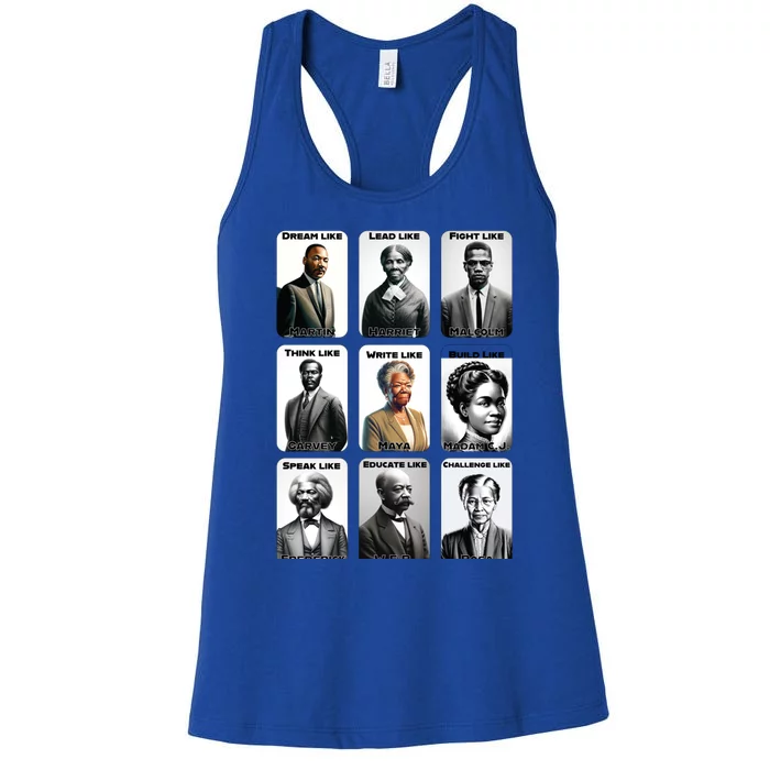 Civilrightsleadersandlegends Women's Racerback Tank