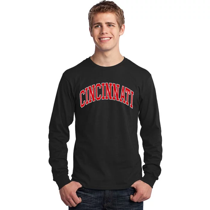 Cincinnati Tall Long Sleeve T-Shirt