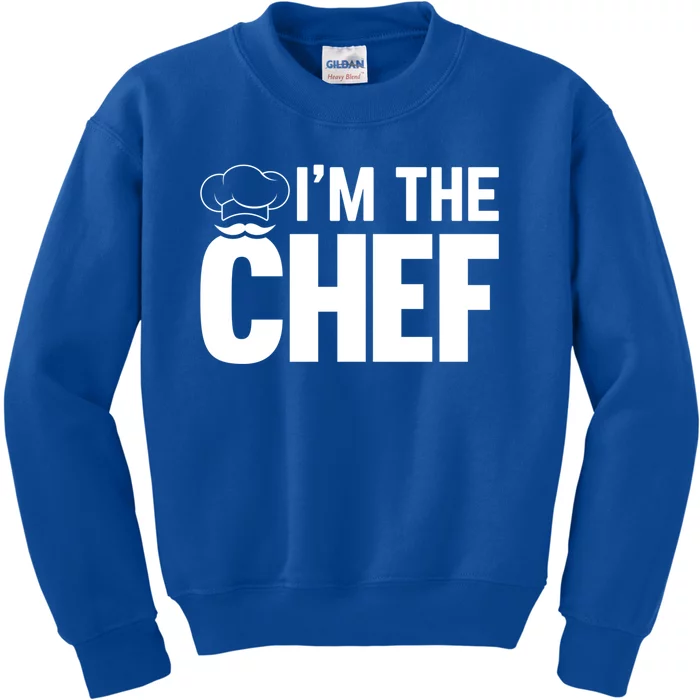 Cooking Cook Im The Chef Funny Cooking Chef Gift Kids Sweatshirt